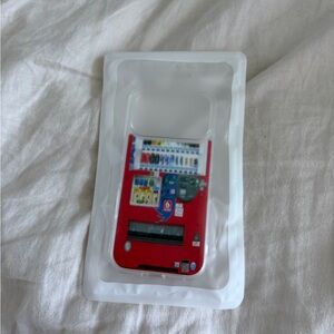 Iphone 17 Pro Red Vending Machine Phone Case